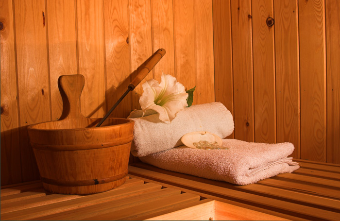 Finnische Sauna in Lajen Tschutscherhof
