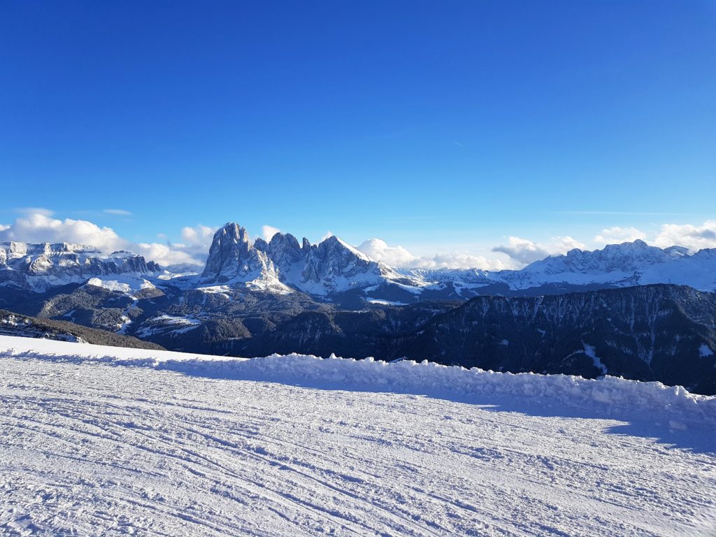 Winterpanorama bei Lajen