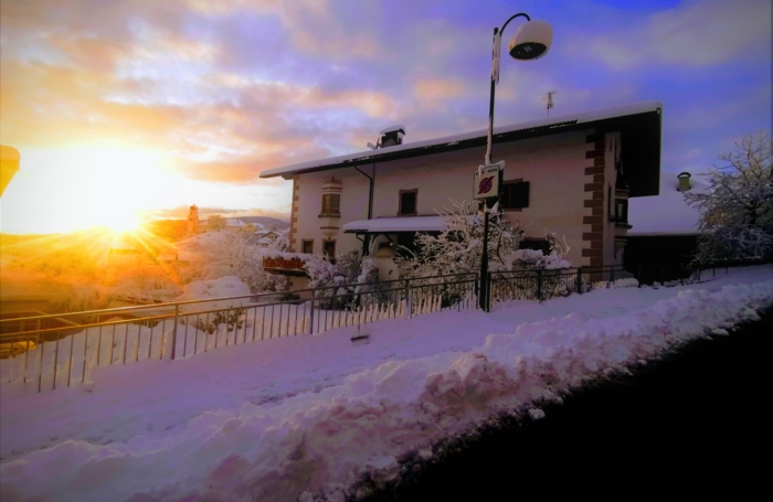 B&B Tschutscherhof Laion inverno Val Gardena Alto Adige Südtirol